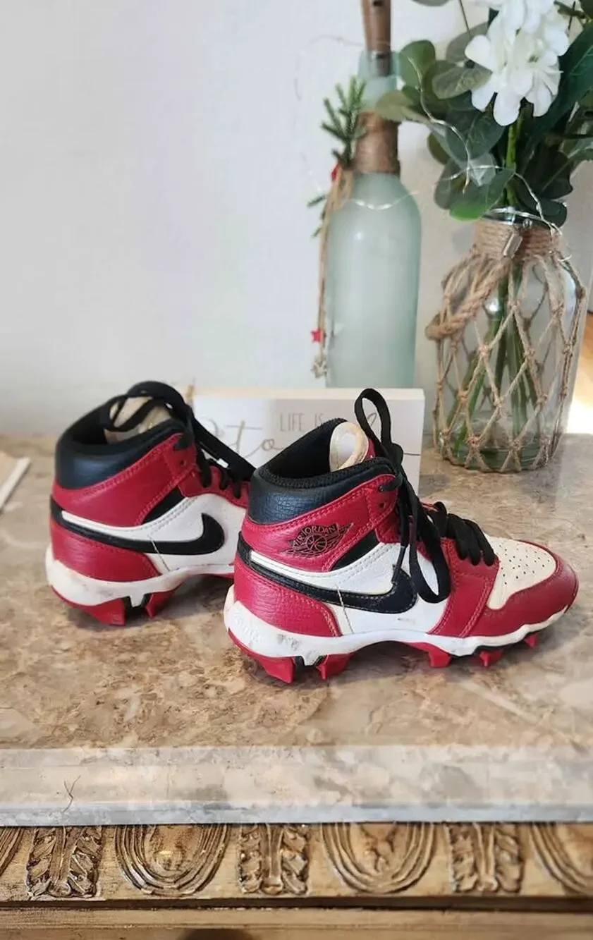 Nike Air Jordan 1 Mid Cleats 13c